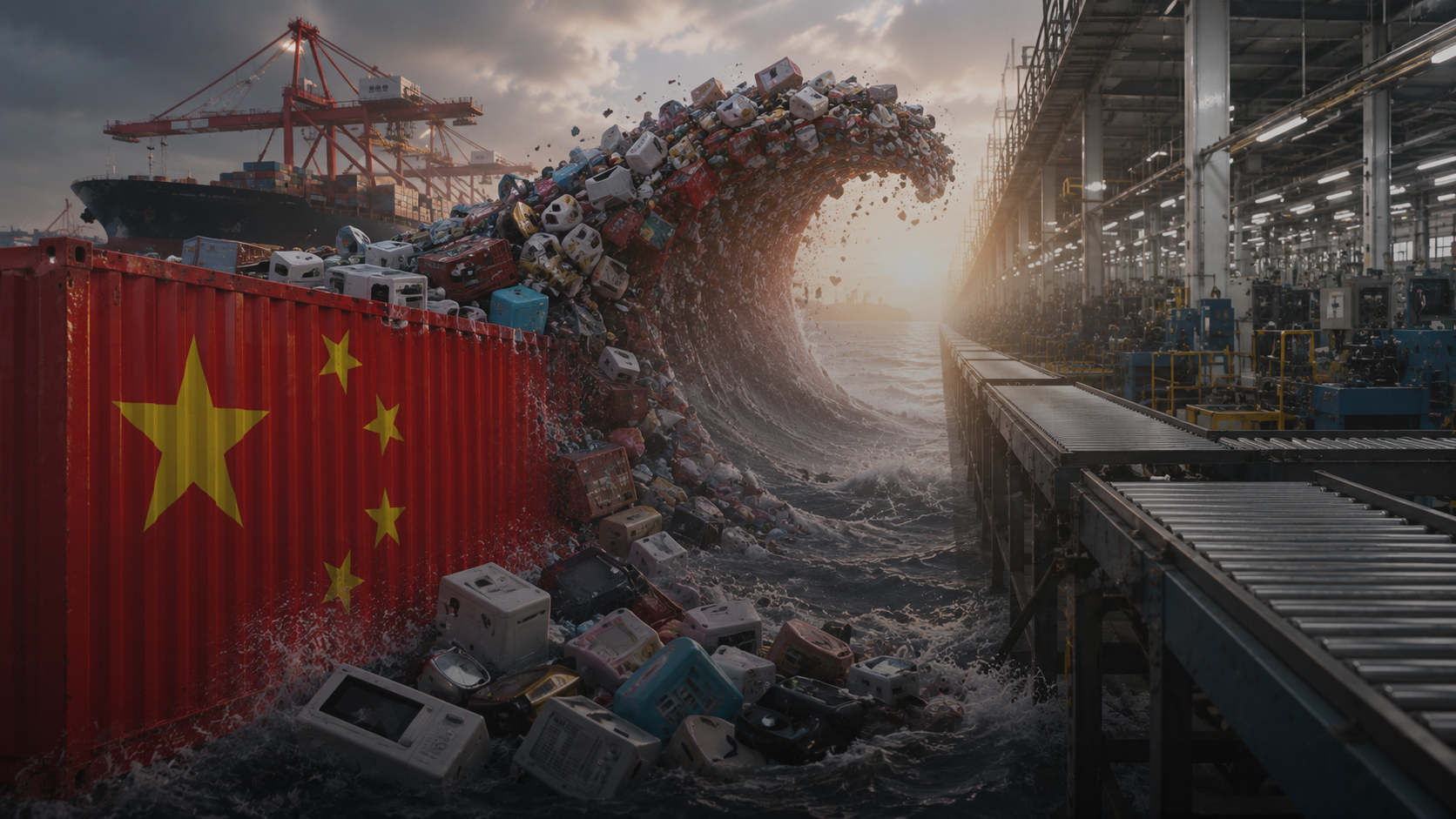 China shock的台美差異